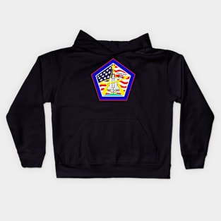 Black Panther Art - NASA Space Badge 66 Kids Hoodie